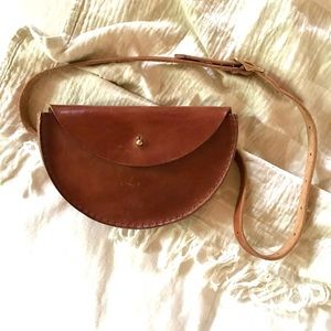 Tree Fairfax Extended Half Moon Crossbody Bag